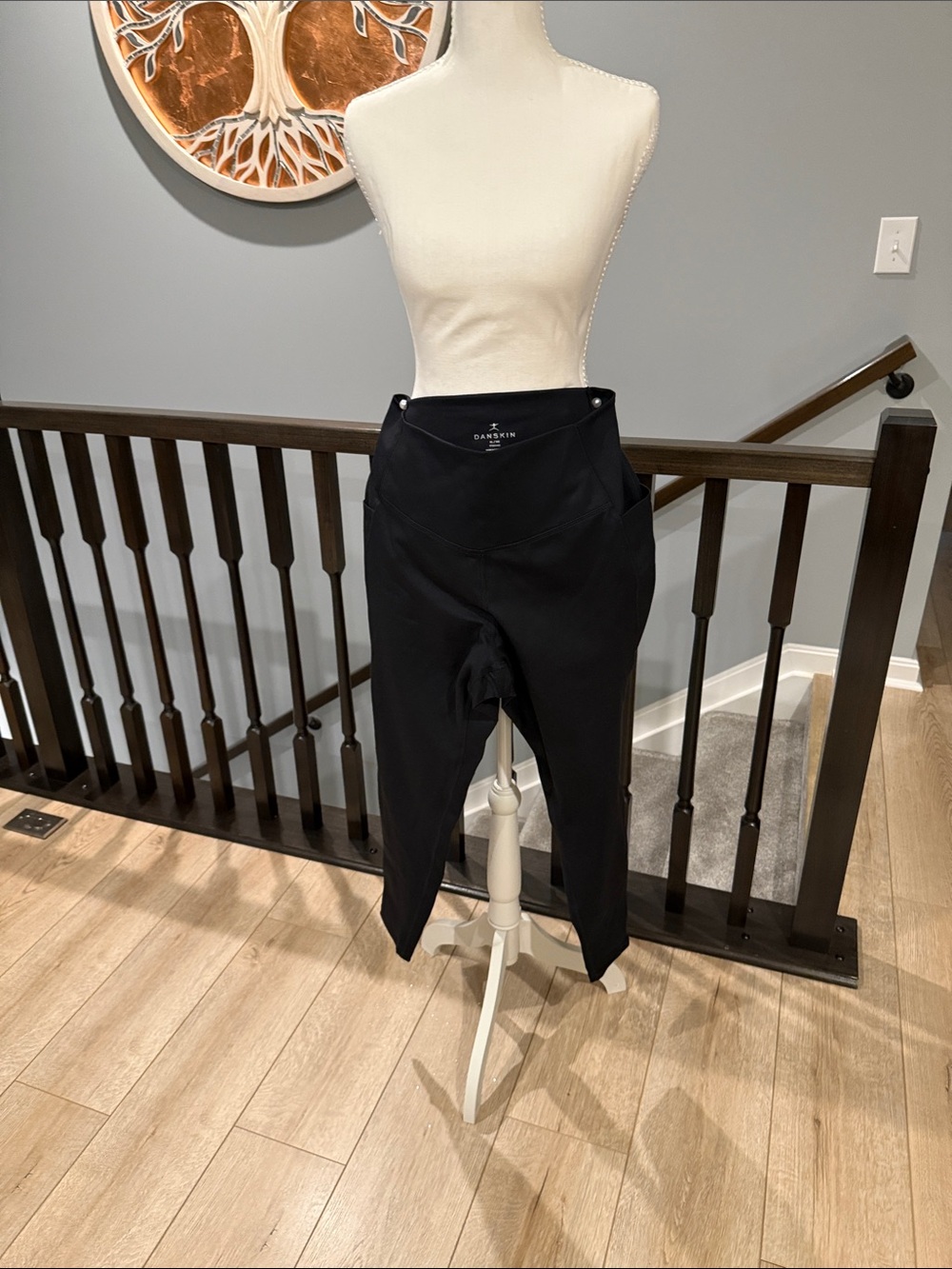 Danskin Black Women’s Leggings with Side Pockets